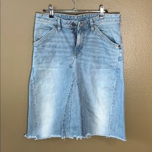 High waist a-line 6397 denim skirt size 27